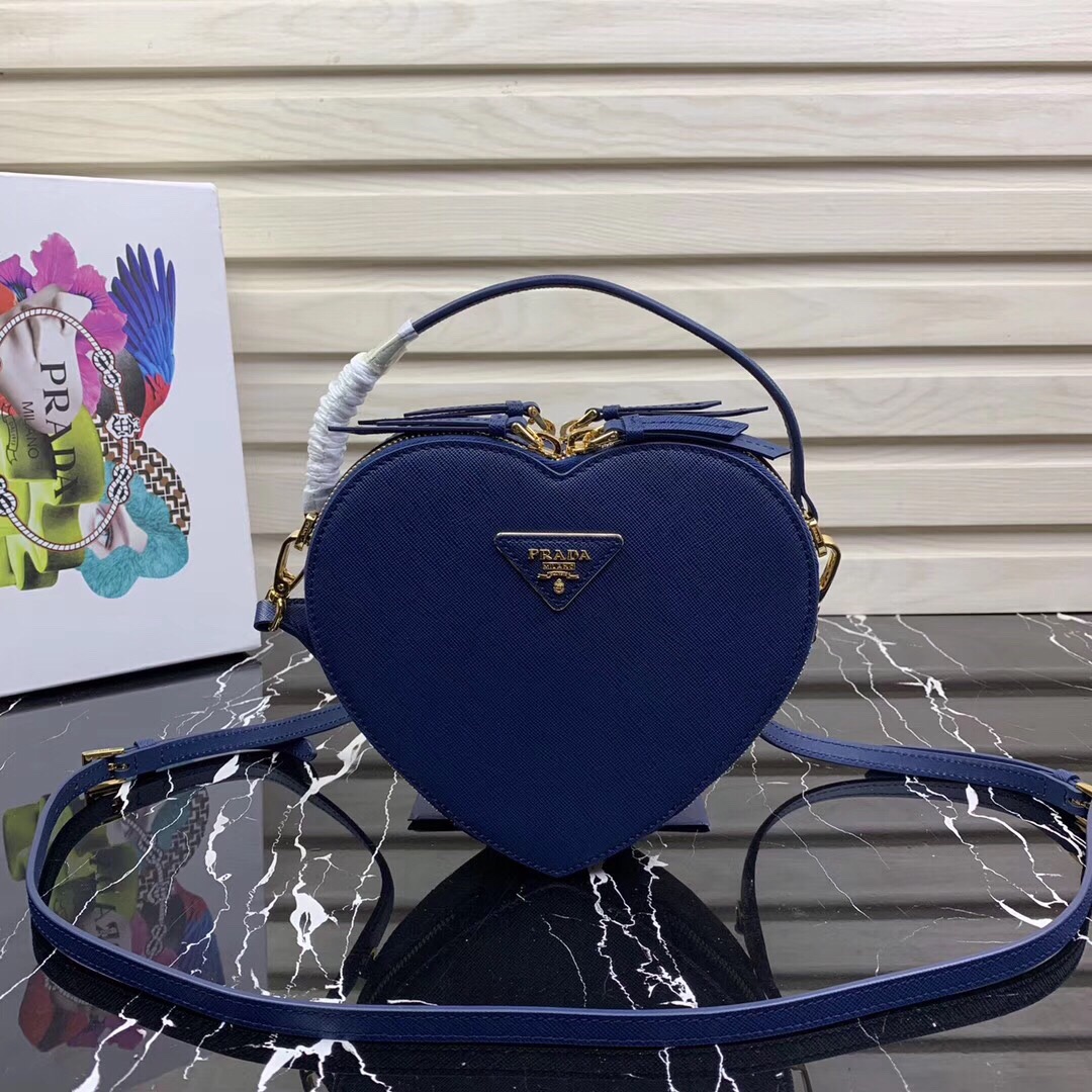 Heart bag online prada