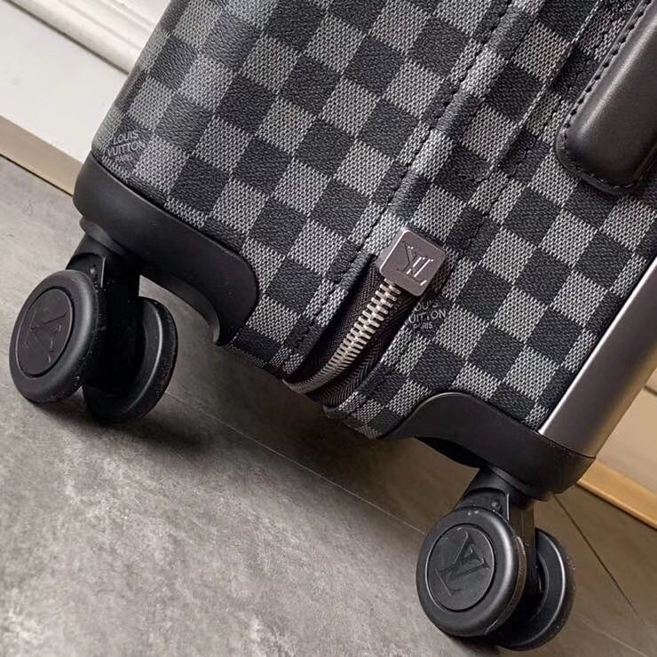 Louis Vuitton Horizon Damier Graphite Aluminium 55 Black Grey