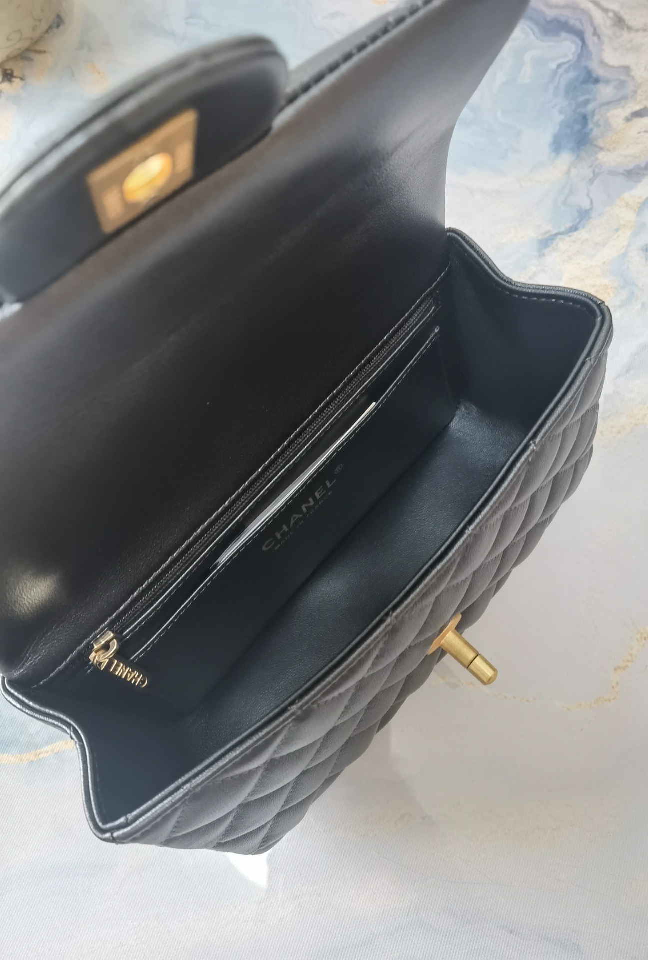 vintage chanel purse box