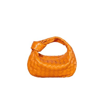 BOTTEGA VENETA The Jodie Hobo Bag. Original Quality Bag including gift box, care book, dust bag, authenticity card. This rounded mini hobo bag in woven leather is woven by hand with a curved, seamless structure. It has Iconic Intrecciato 15 weaves in a subtly amplified new dimension. This bag is soft, draped shape with knot detail on the handle. | CRIS&COCO Authentic Quality Designer Bags and Luxury Accessories