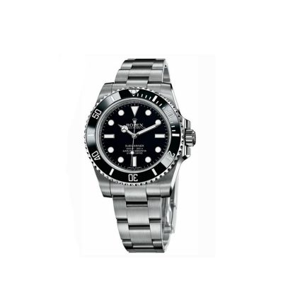ROLEX Submariner. Best quality watch including gift box, literature, dust bag, authenticity card. Rolex presents Oyster Perpetual Submariner watch that exemplify the historic links between Rolex and the world of diving. This timepiece is highlighted by the light reflections from the case sides and lugs – and fitted on a remodeled bracelet. Water-resistant. Japanese movement. | CRIS&COCO Authentic Quality Designer Bags and Luxury Accessories
