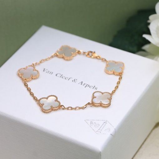 VAN CLEEF & ARPELS Vintage Alhambra Bracelet.