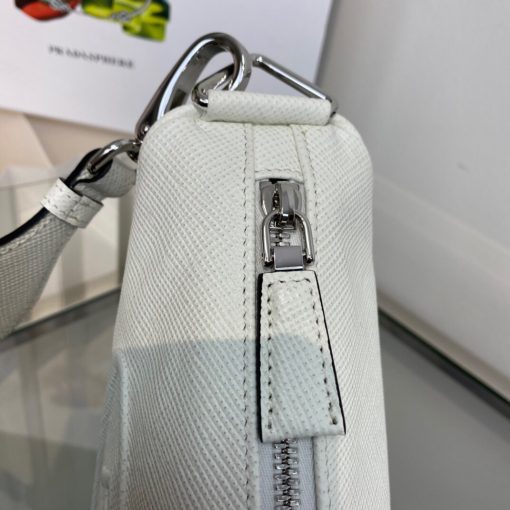 PRADA Saffiano Triangle Bag.