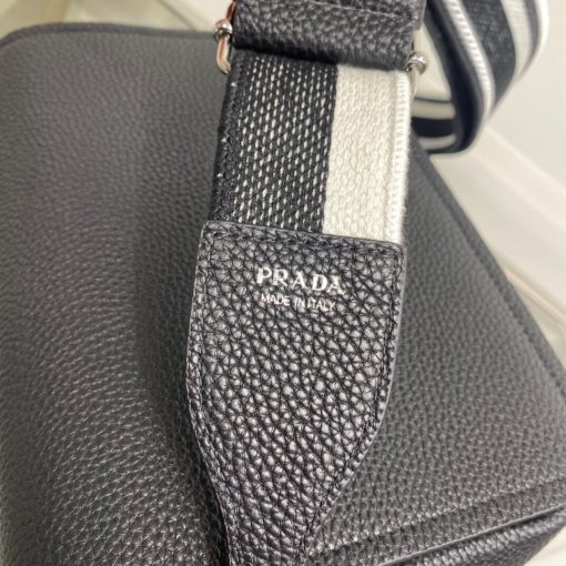 PRADA Leather Shoulder Bag.