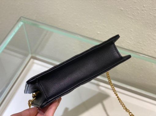 DIOR Caro Zipped Pouch With Chain.