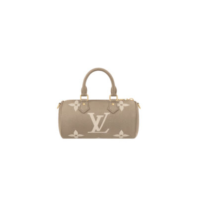 LOUIS VUITTON Papillon BB Bag. Original Quality Bag including gift box, care book, dust bag, authenticity card. The House’s historic Papillon bag is now offered in an adorable BB size. Crafted from Monogram Empreinte leather, this two-tone model features an oversized embossed motif and is accessorised with a cute matching coin purse. Fitted with a wide, removable jacquard strap and two classic Toron top handles, the bag can be carried in several stylish ways.| CRIS&COCO Authentic Quality Designer Bag and Luxury Accessories
