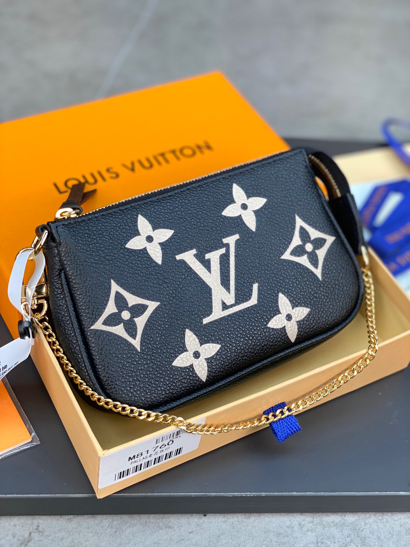 Louis Vuitton Damier Ebene Mini Pochette Accessoires Auction