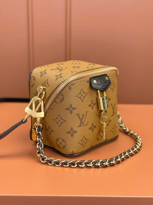 Louis Vuitton Just In Case vanity in Monogram Reverse canvas from the Spring-Summer 2024 Collection.