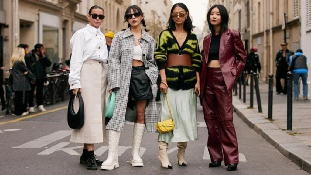 Trendy streetwear blending classic and modern styles Trendy streetwear blending classic and modern styles