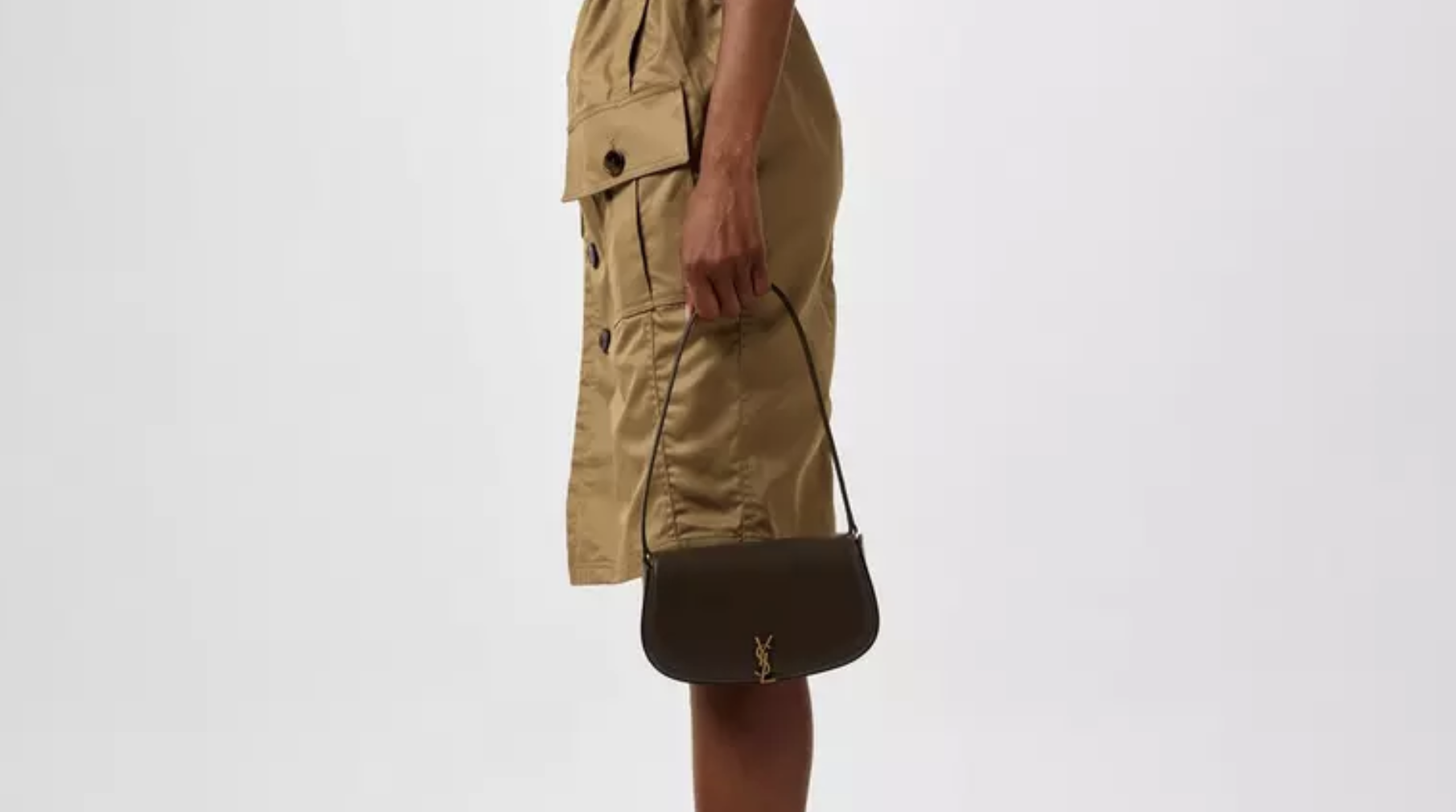 Pastel HERMES Kelly bag on a spring background